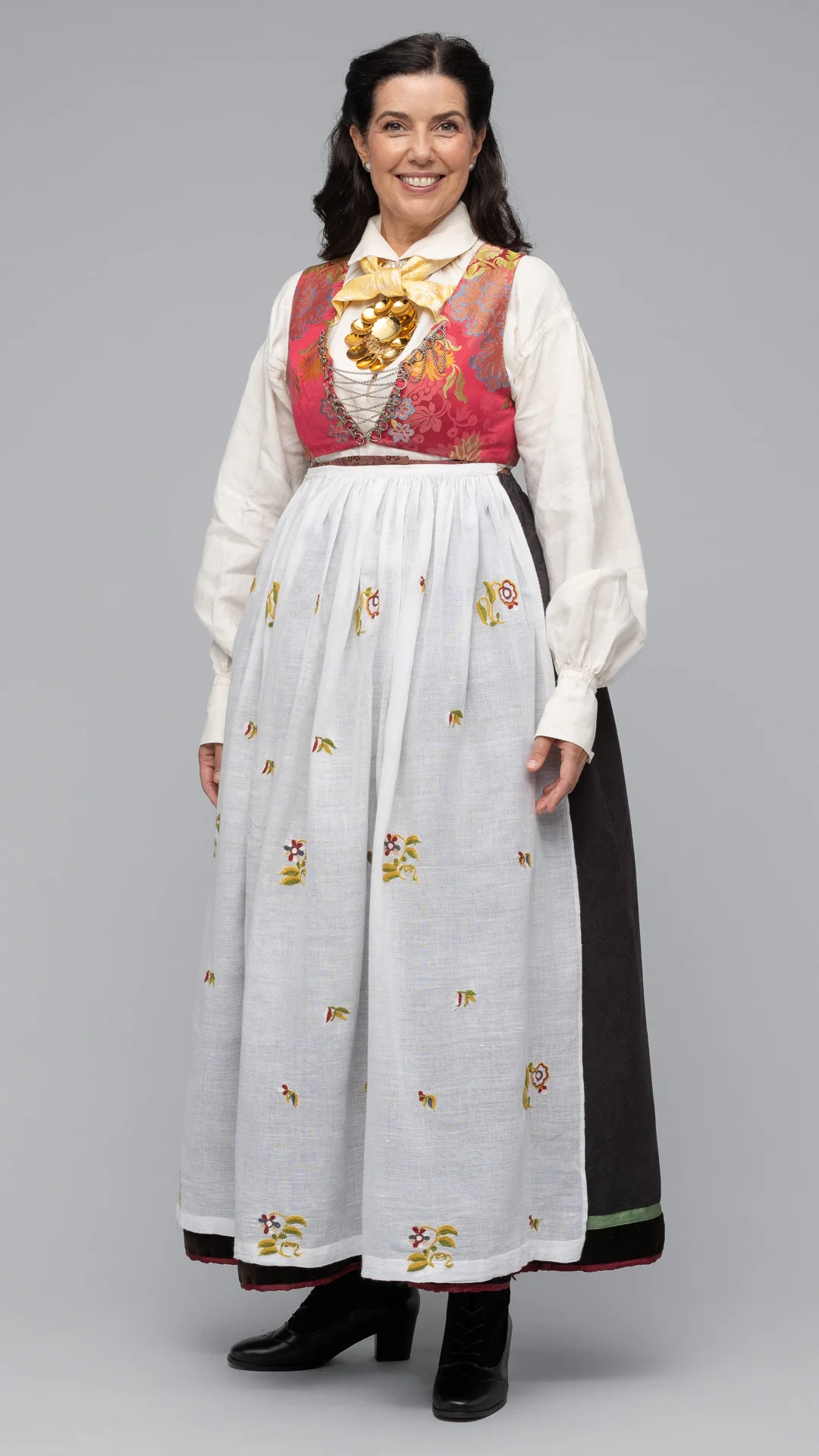 Rekonstruert Vest-Agder drakt fra 1810 - Bilde 2