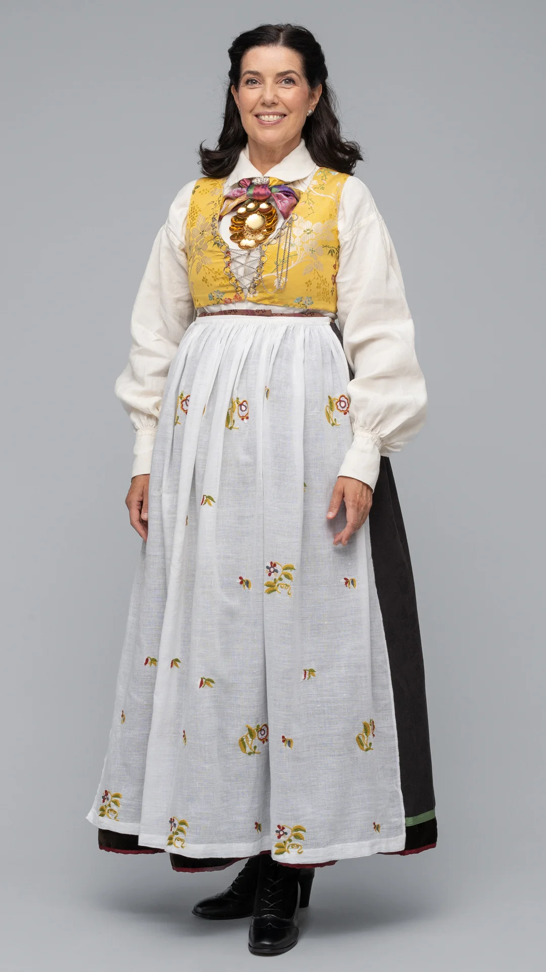 Rekonstruert Vest-Agder drakt fra 1810 - Bilde 5