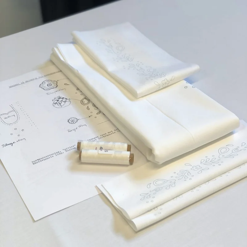 Materialpakke skjorte til Ringeriksbunad