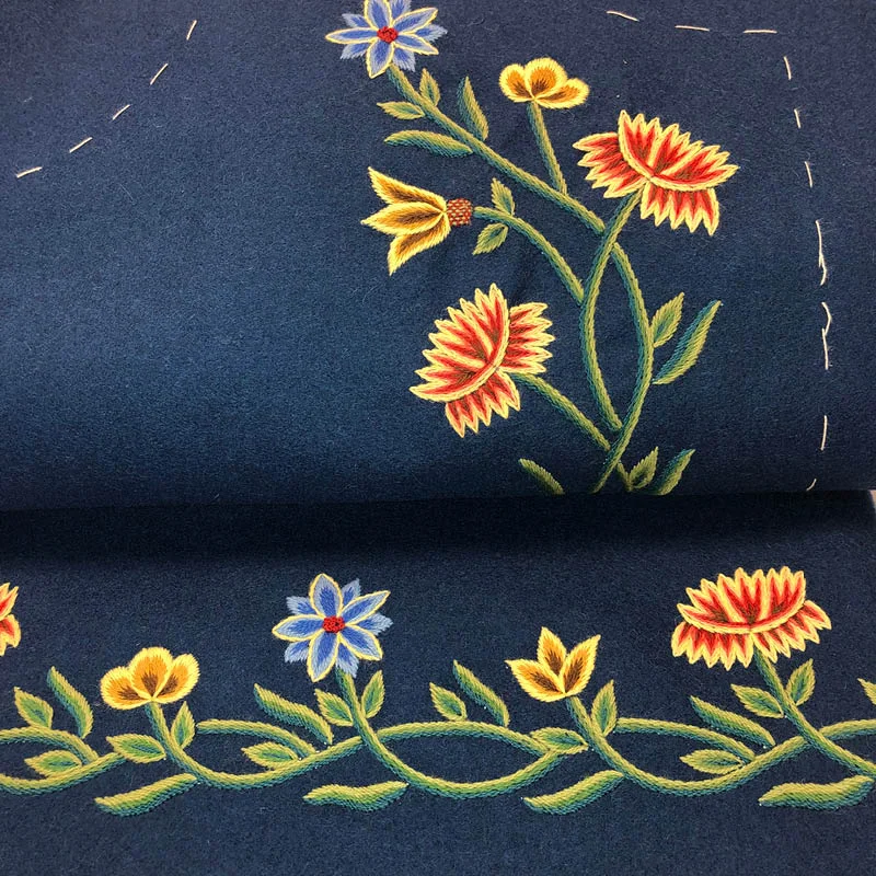 Materialpakke Nordlandsbunad dame, brodert