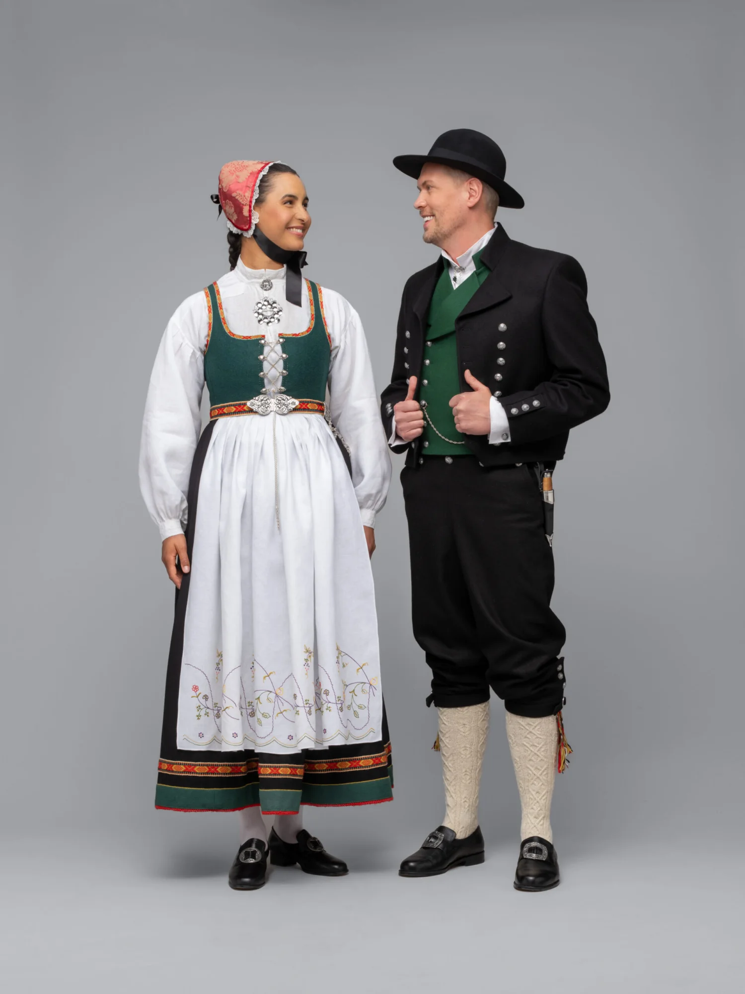 Vestfoldbunad dame og herre
