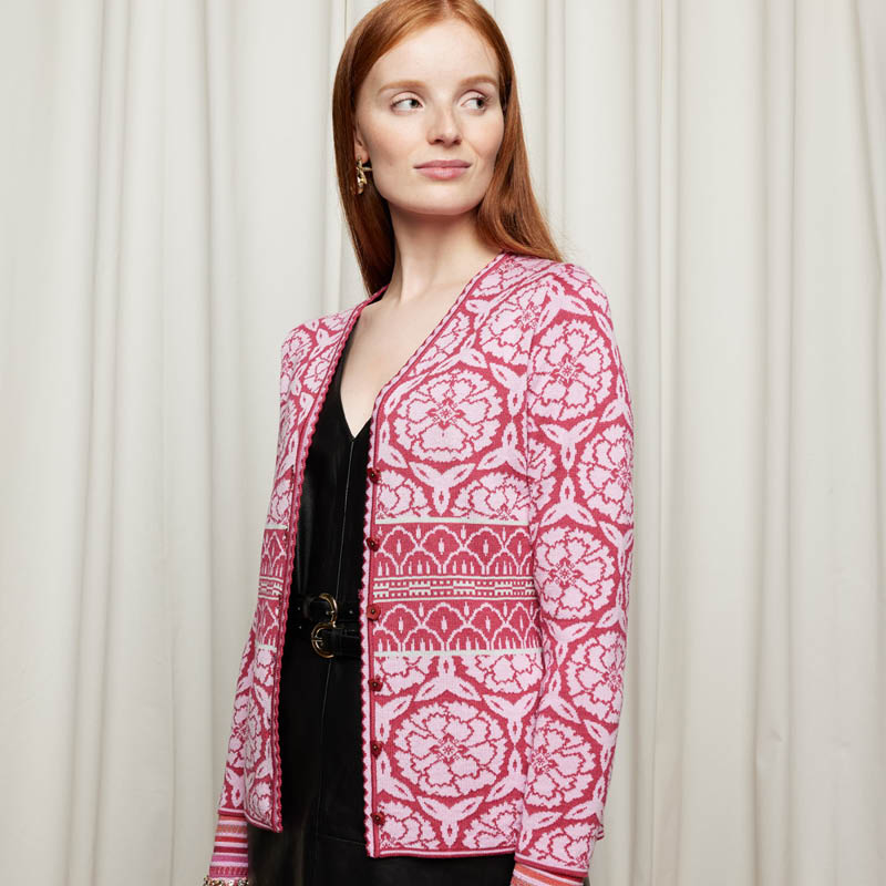Ming cardigan rosa - Bilde 6