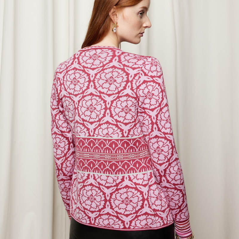 Ming cardigan rosa - Bilde 2