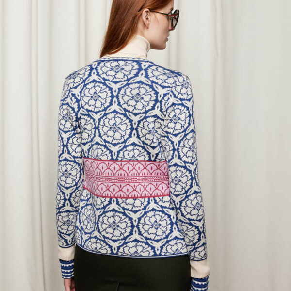 Ming cardigan blå