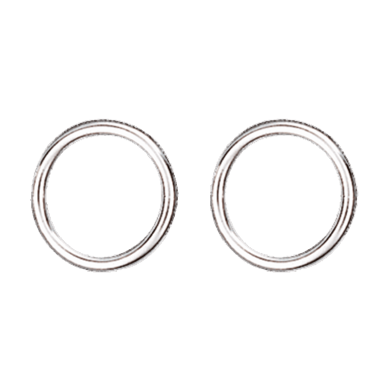 Maljering 13 mm par, kvit