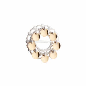 Sølje, rose, kvit/forgylt