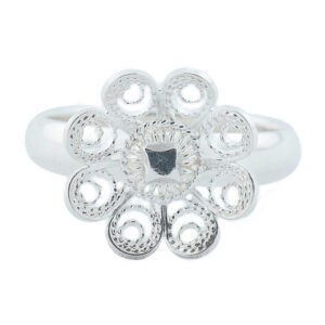Ring til bunad m/8 blads rose 9601