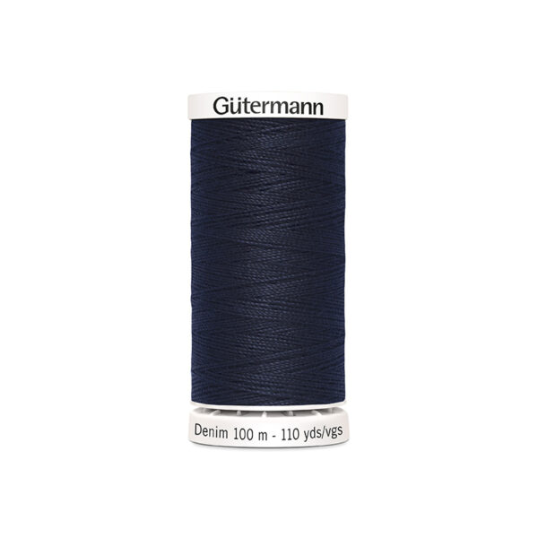 Denim tråd mørkblå