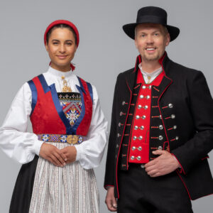 Fana dame og herrebunad
