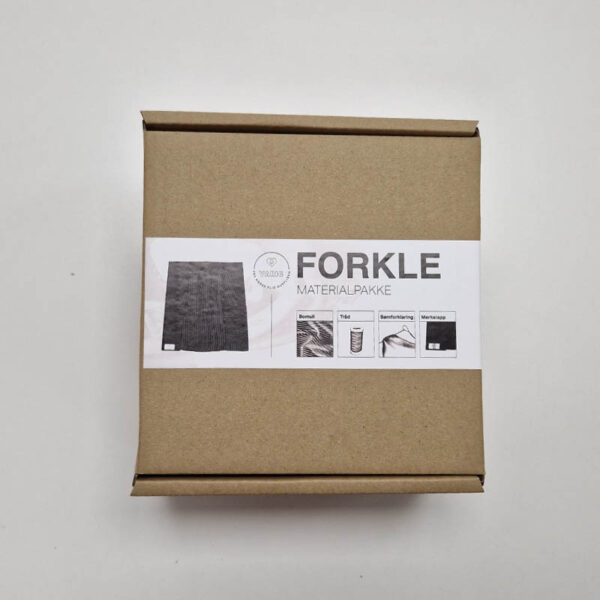 Busserull materialpakke forkle