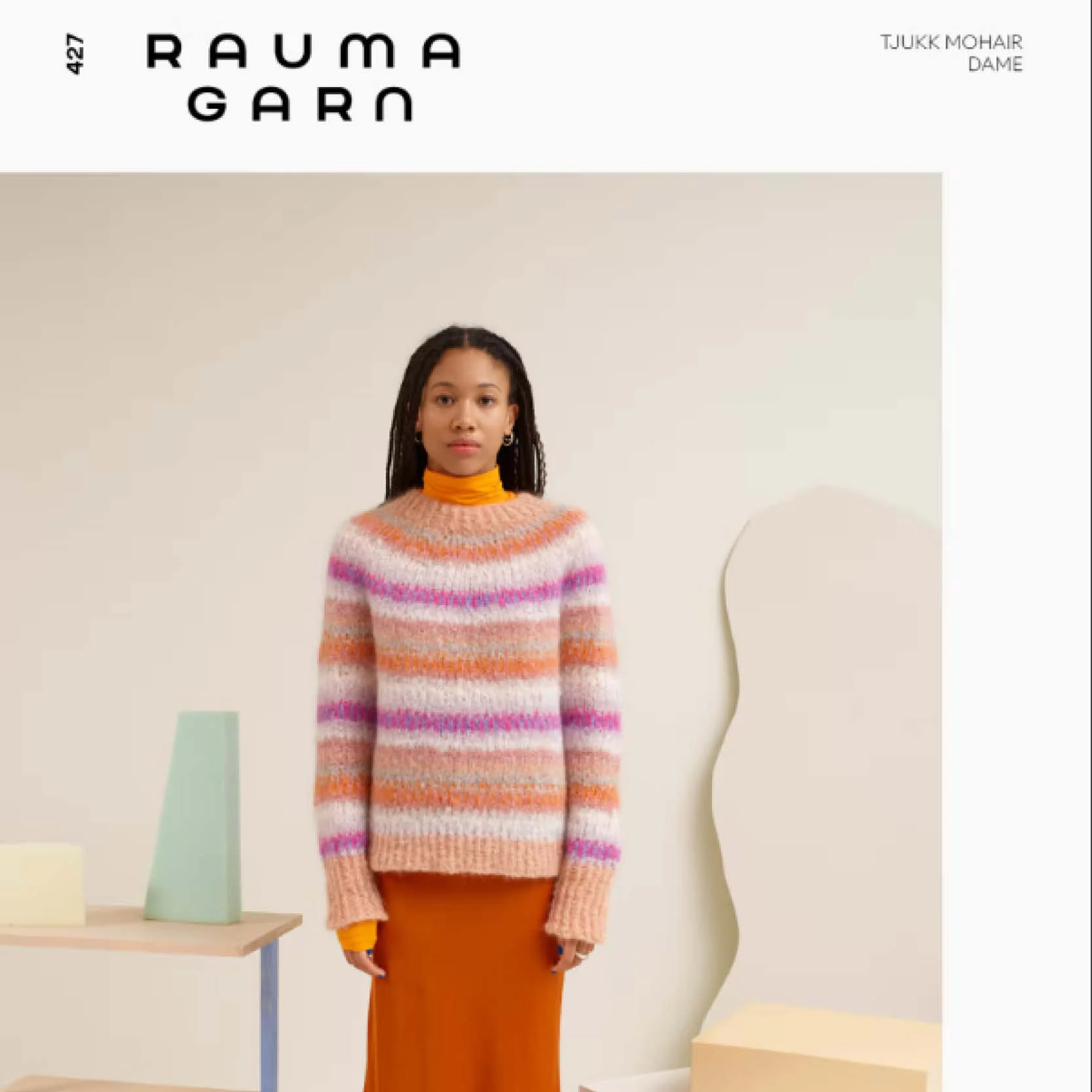 Hefte 427 Tjukk Mohair - Bilde 1