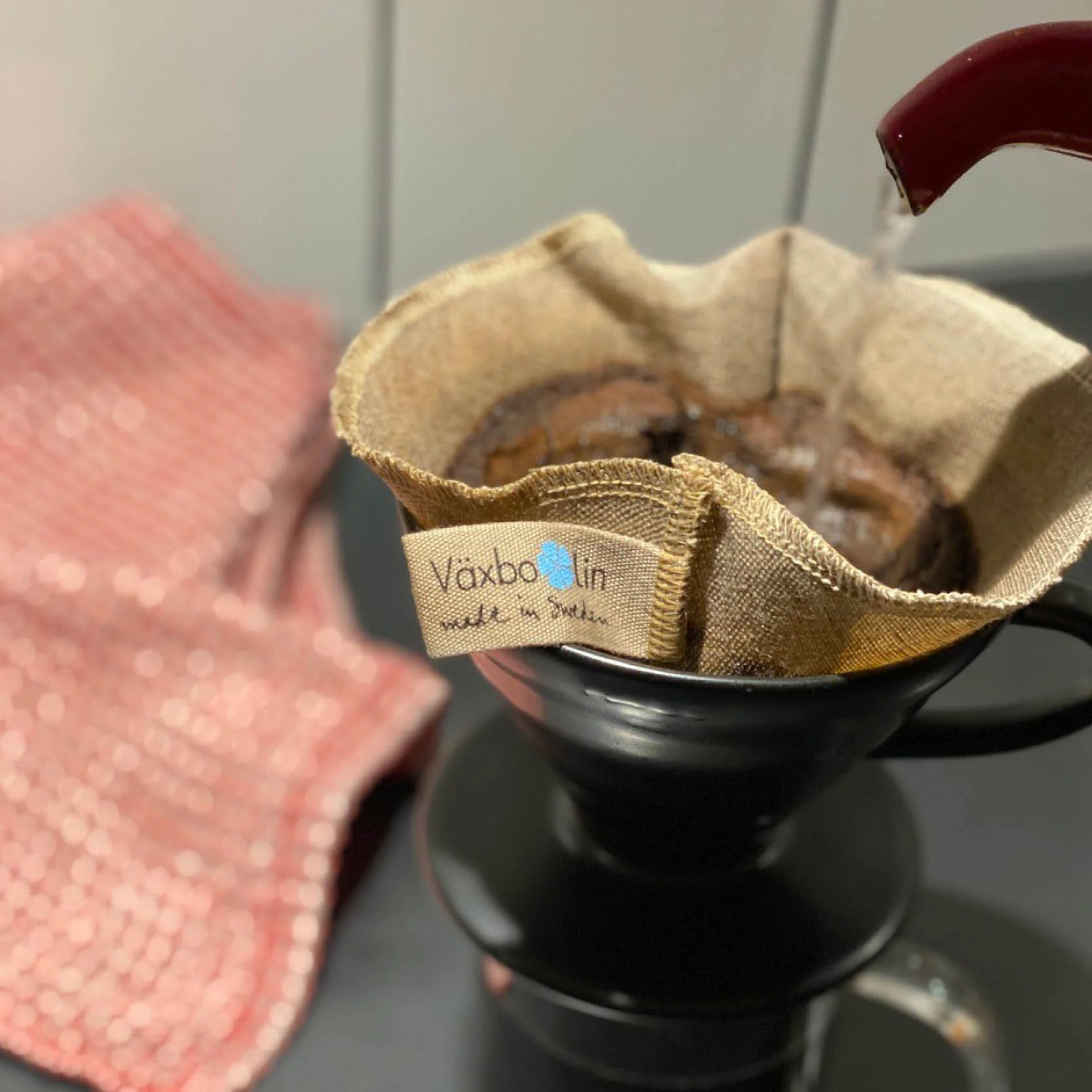 Kaffefilter i 100% lin - Bilde 2