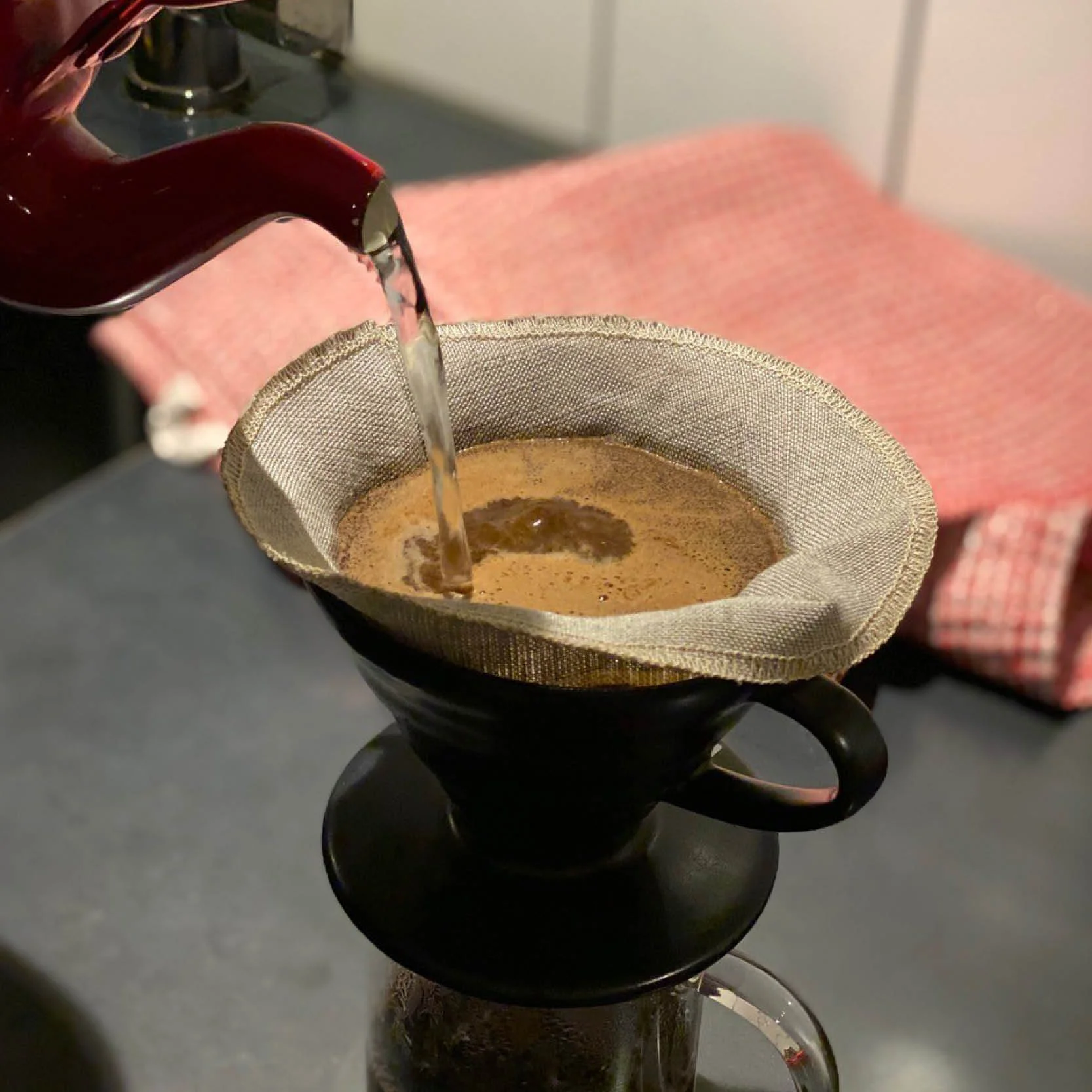 Kaffefilter i 100% lin - Bilde 5