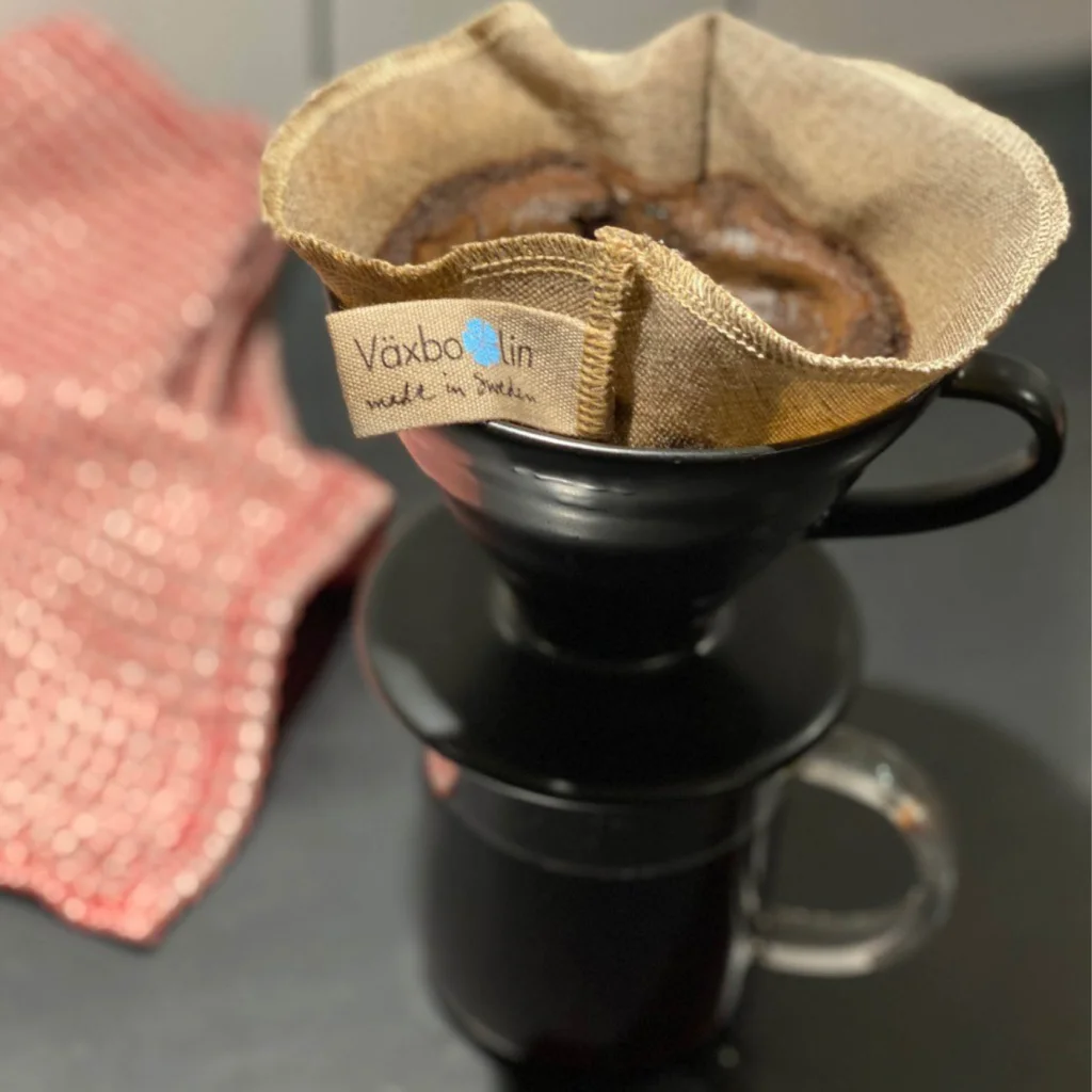 Kaffefilter i 100% lin