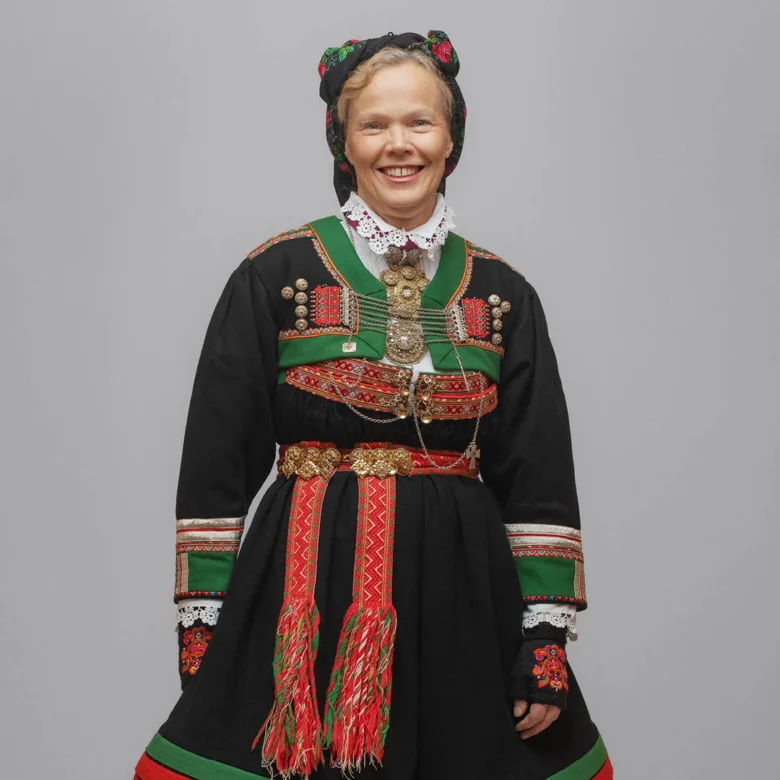 Kvinnedrakta i Setesdal
