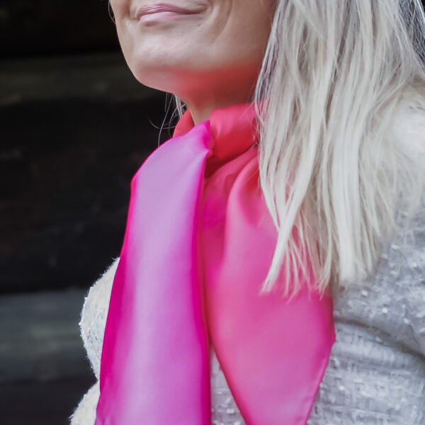 Silkesjal Bold pink