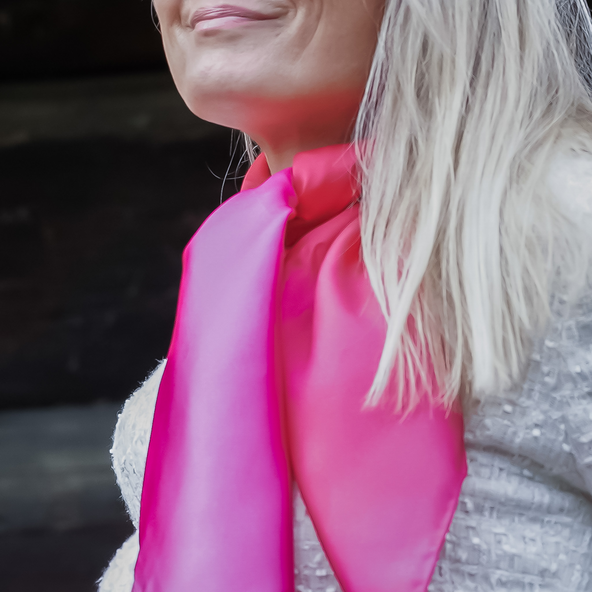 Silkesjal Bold pink - Bilde 2