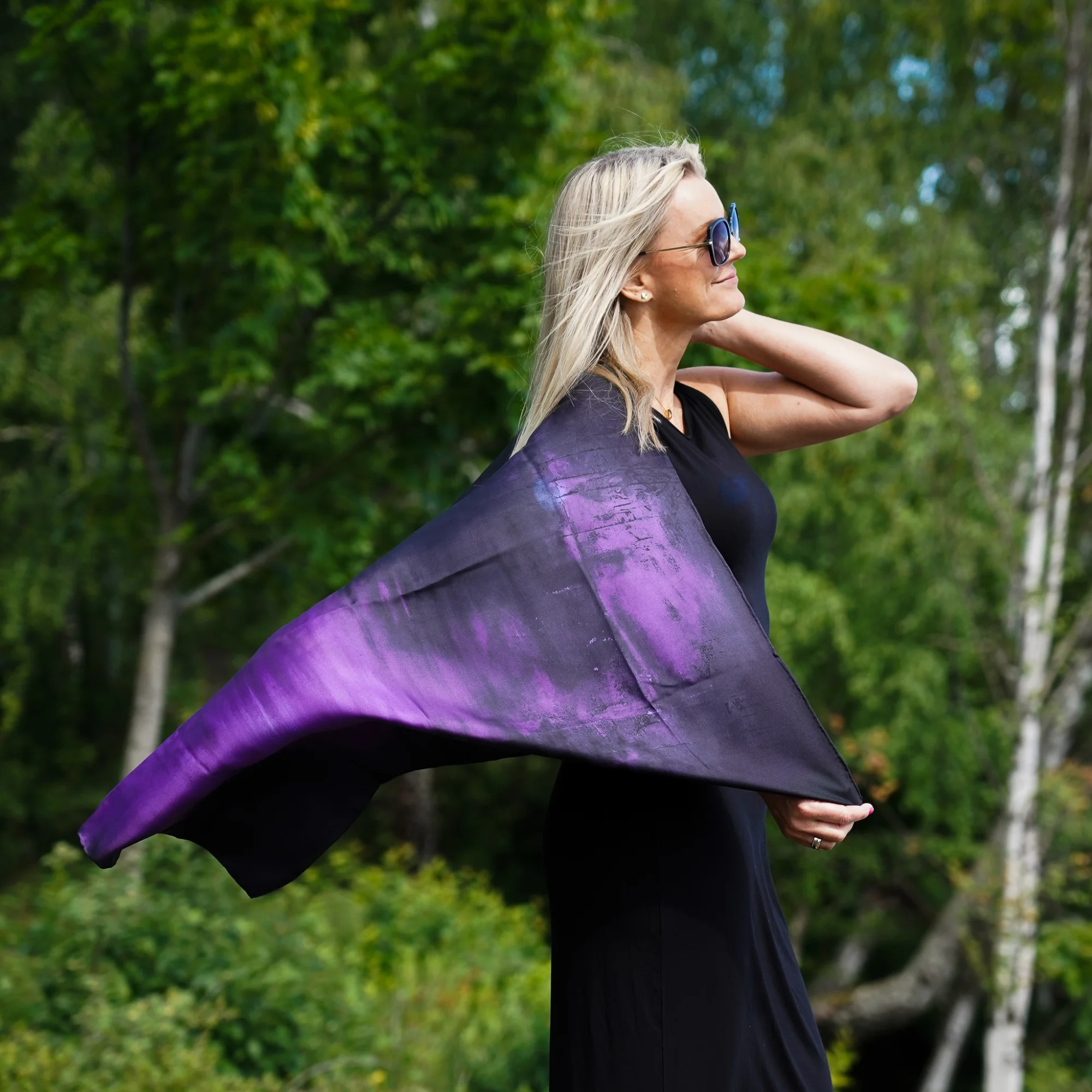 Silkesjal Amethyst
