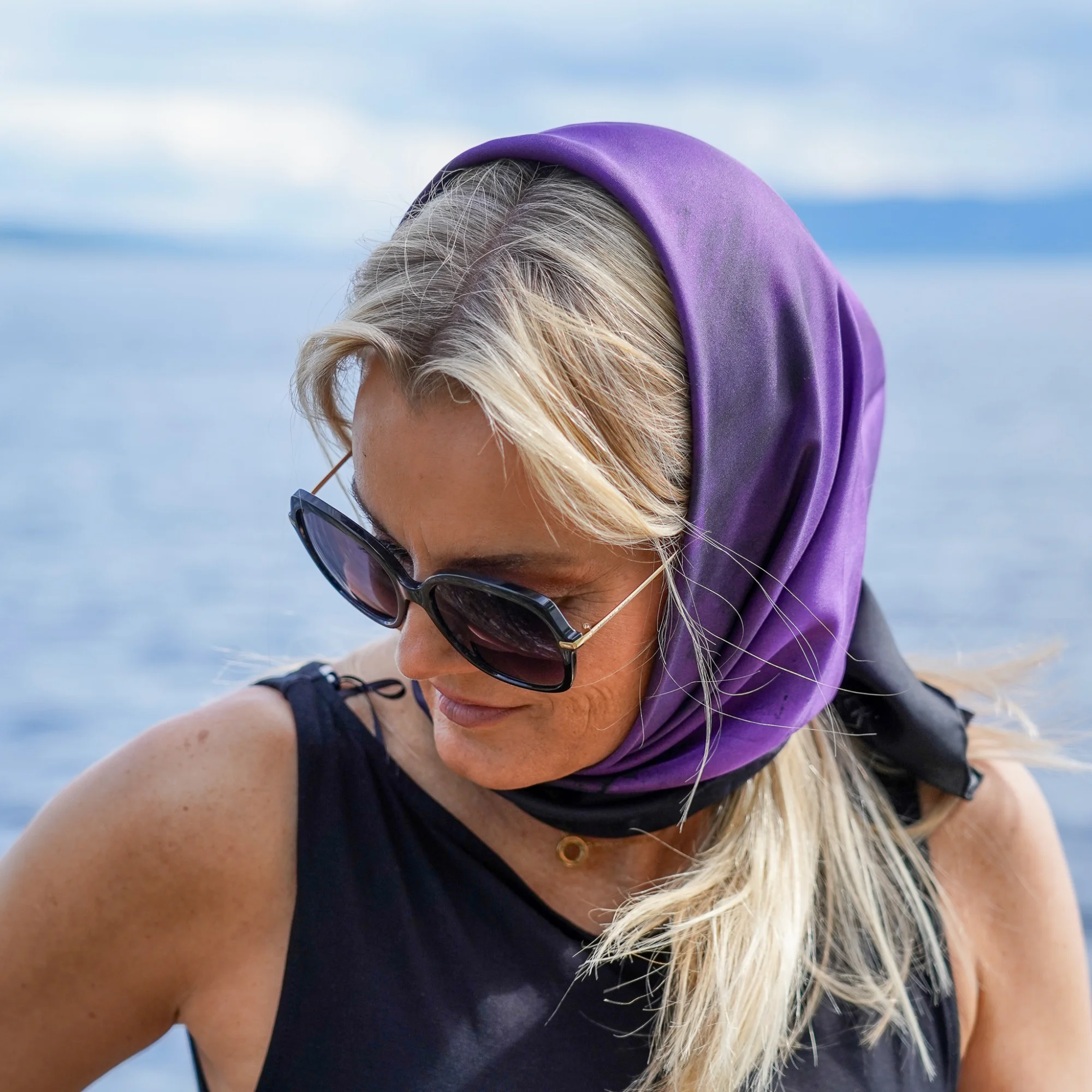Silkesjal Amethyst