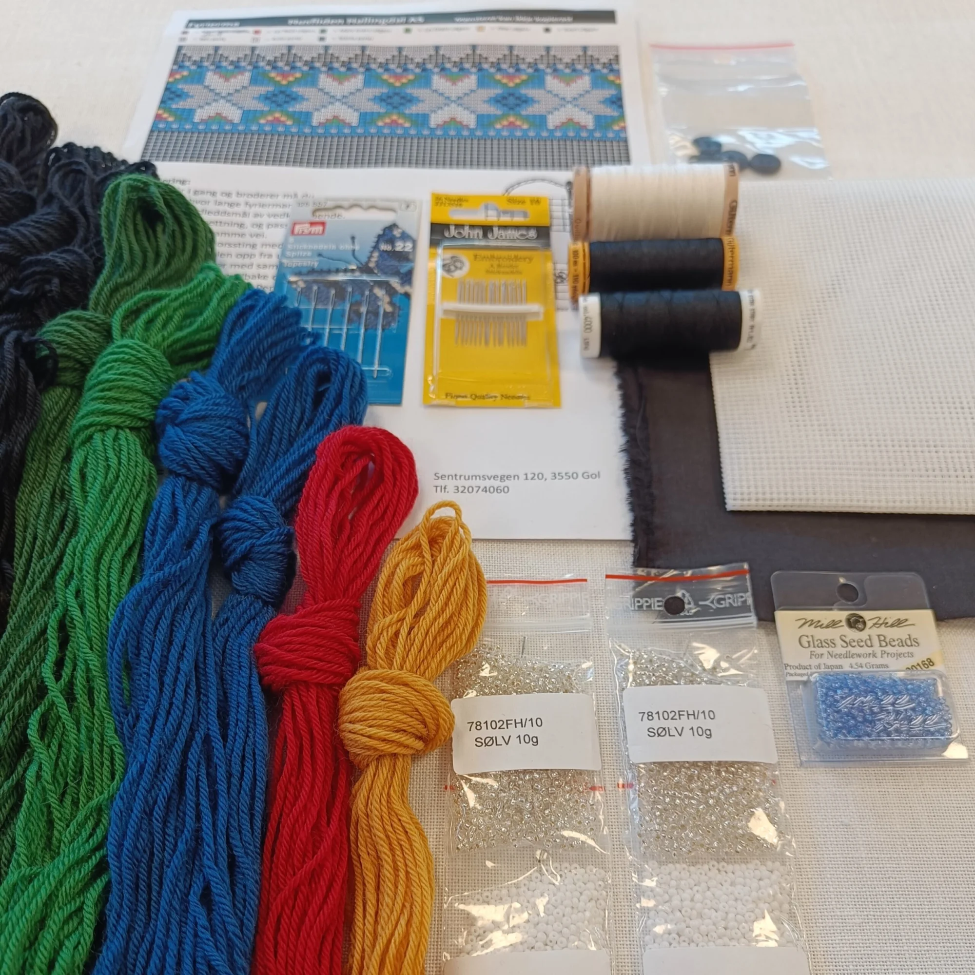Materialpakke til Fyrierma