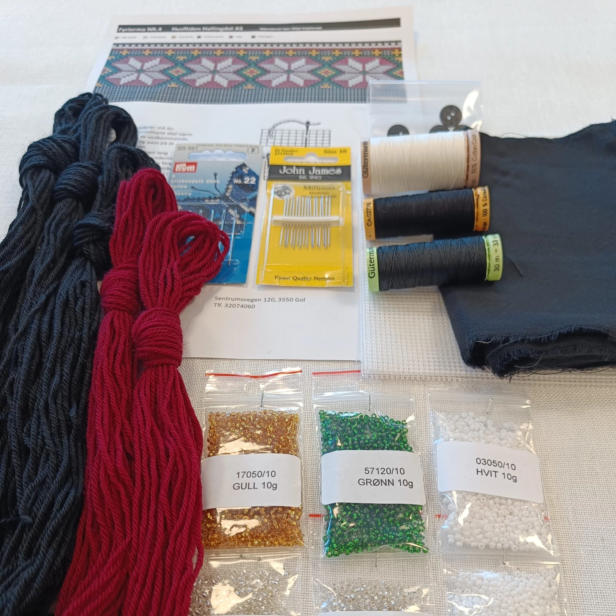 Materialpakke til Fyrierma