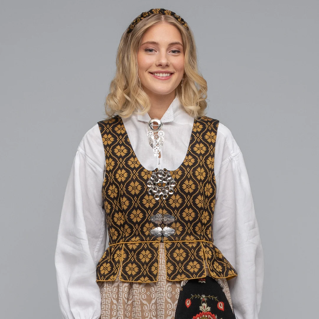 Materialpakke Gloria vest sort - Bilde 1