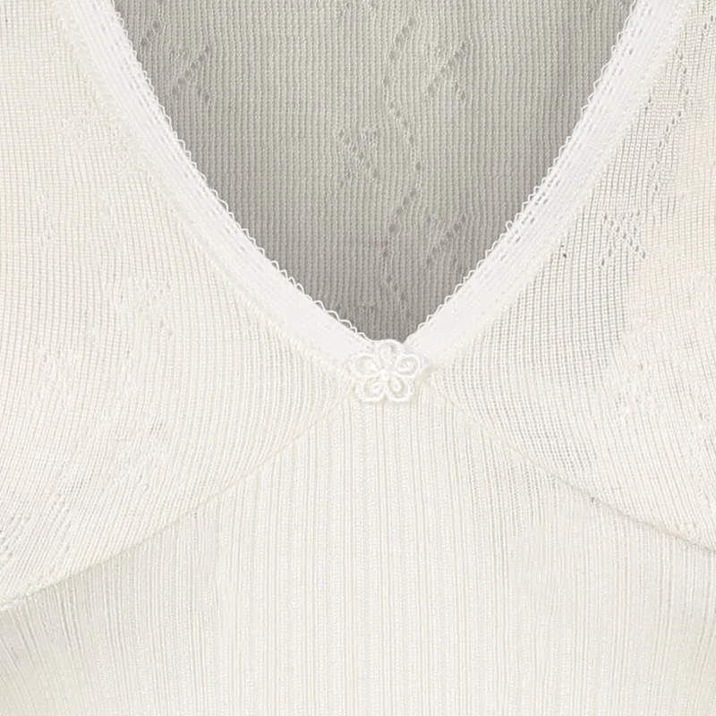 Lace T-Top Champagne