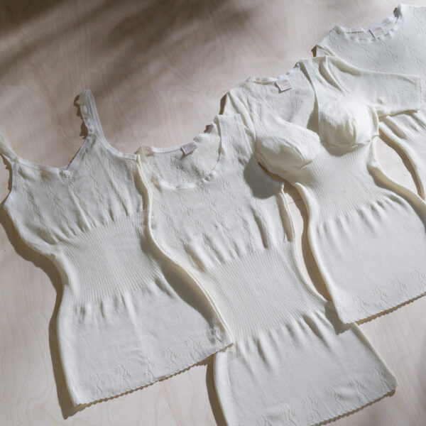 Lace U-Singlet Champagne