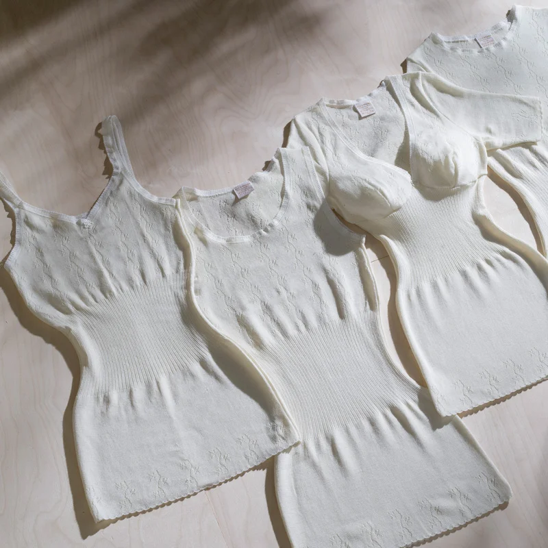 Lace U-Singlet Champagne