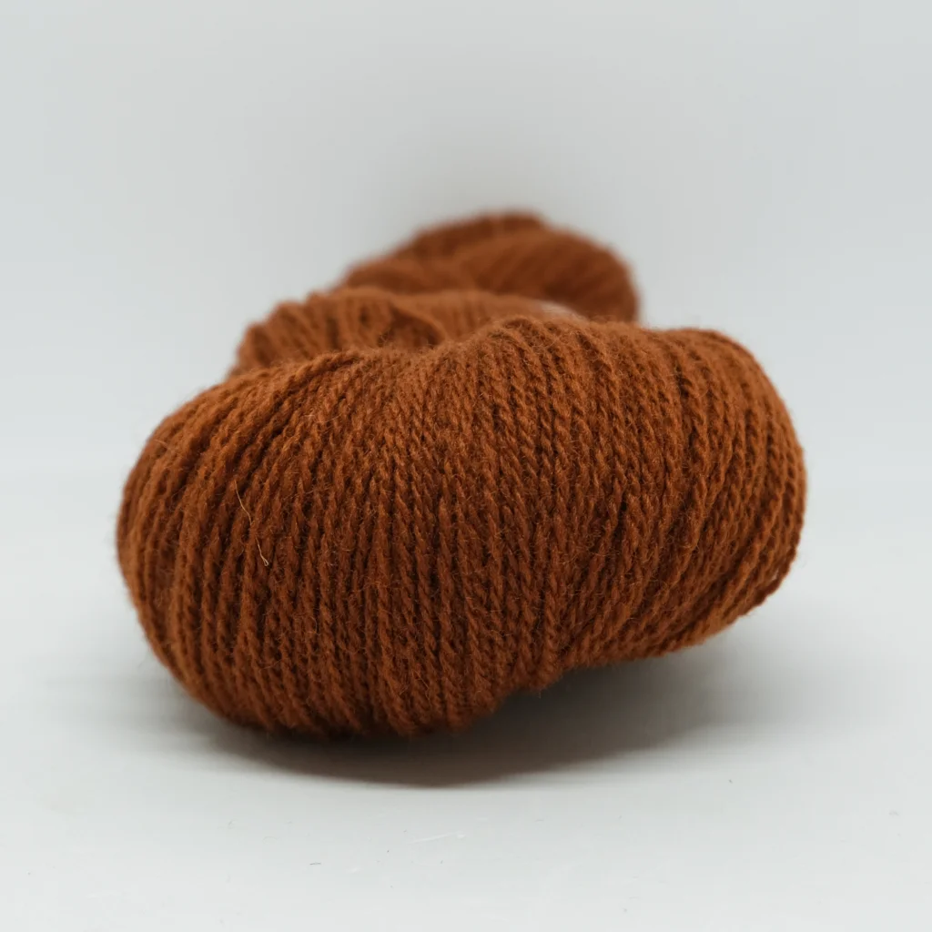 Vilje garn 442 rustbrun
